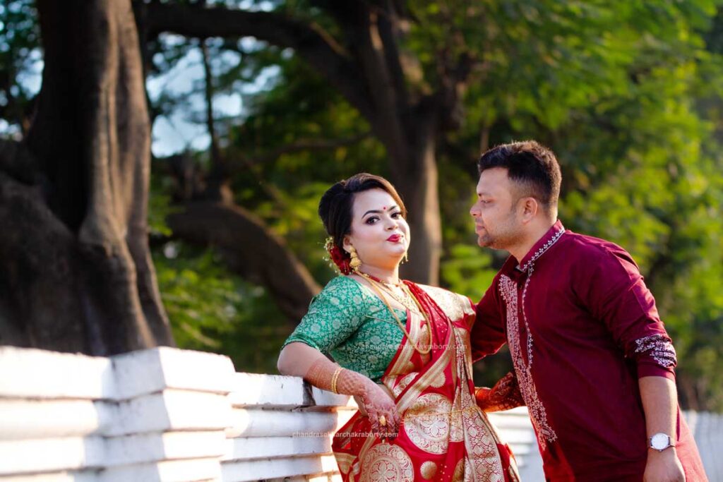 post wedding bengali couple photoshoot in Kolkata