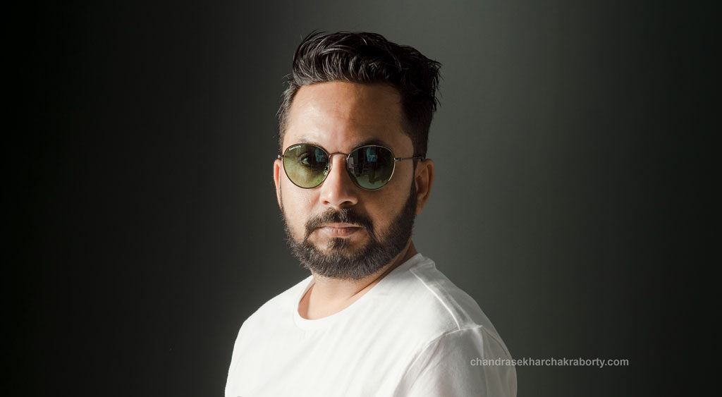 man portrait in Studio