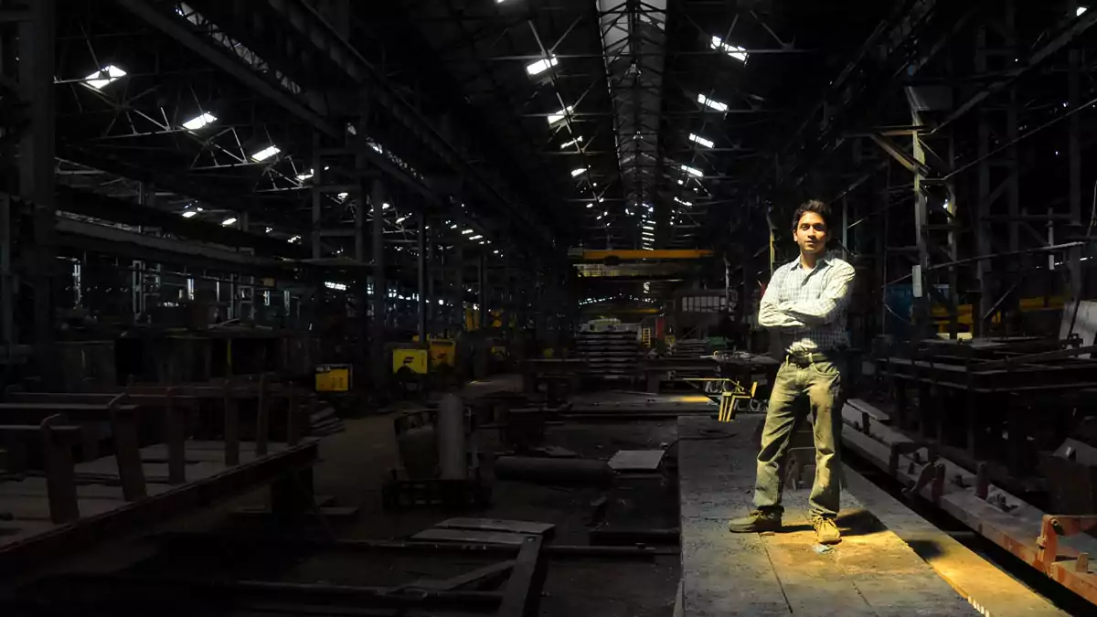 Industrial Photographer Chandrasekhar Chakraborty