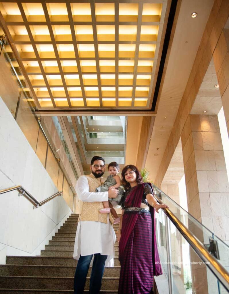 Family photo-shoot at Hyatt Regency Kolkata