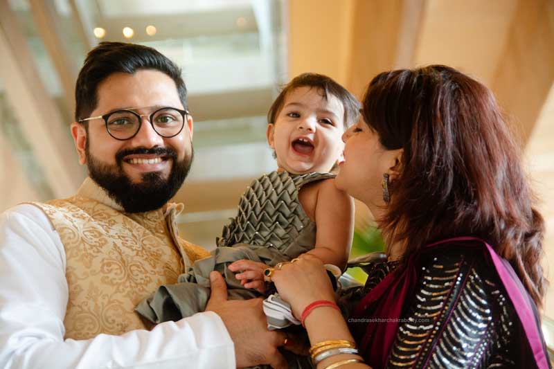 Family photography at Hyatt Regency Kolkata